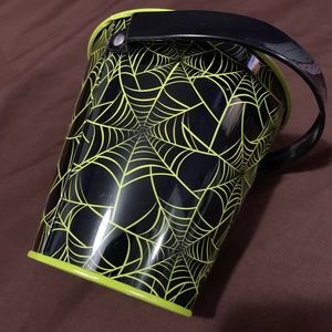 Halloween themed Spiderweb cup holder.